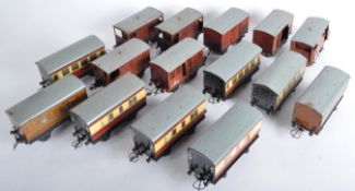 COLLECTION OF VINTAGE HORNBY SERIES O GAUGE TINPLATE WAGONS