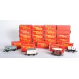 COLLECTION OF VINTAGE TRIANG 00 GAUGE MODEL RAILWAY WAGONS