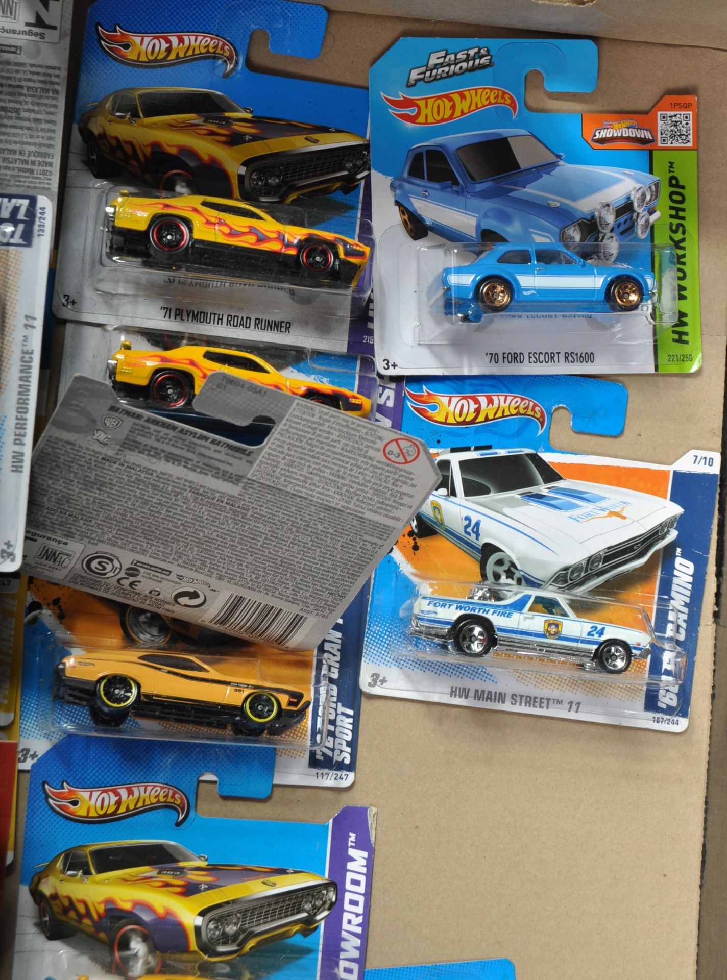 COLLECTION OF ASSORTED CARDED MATTEL HOT WHEELS DIECAST MODELS - Image 5 of 6