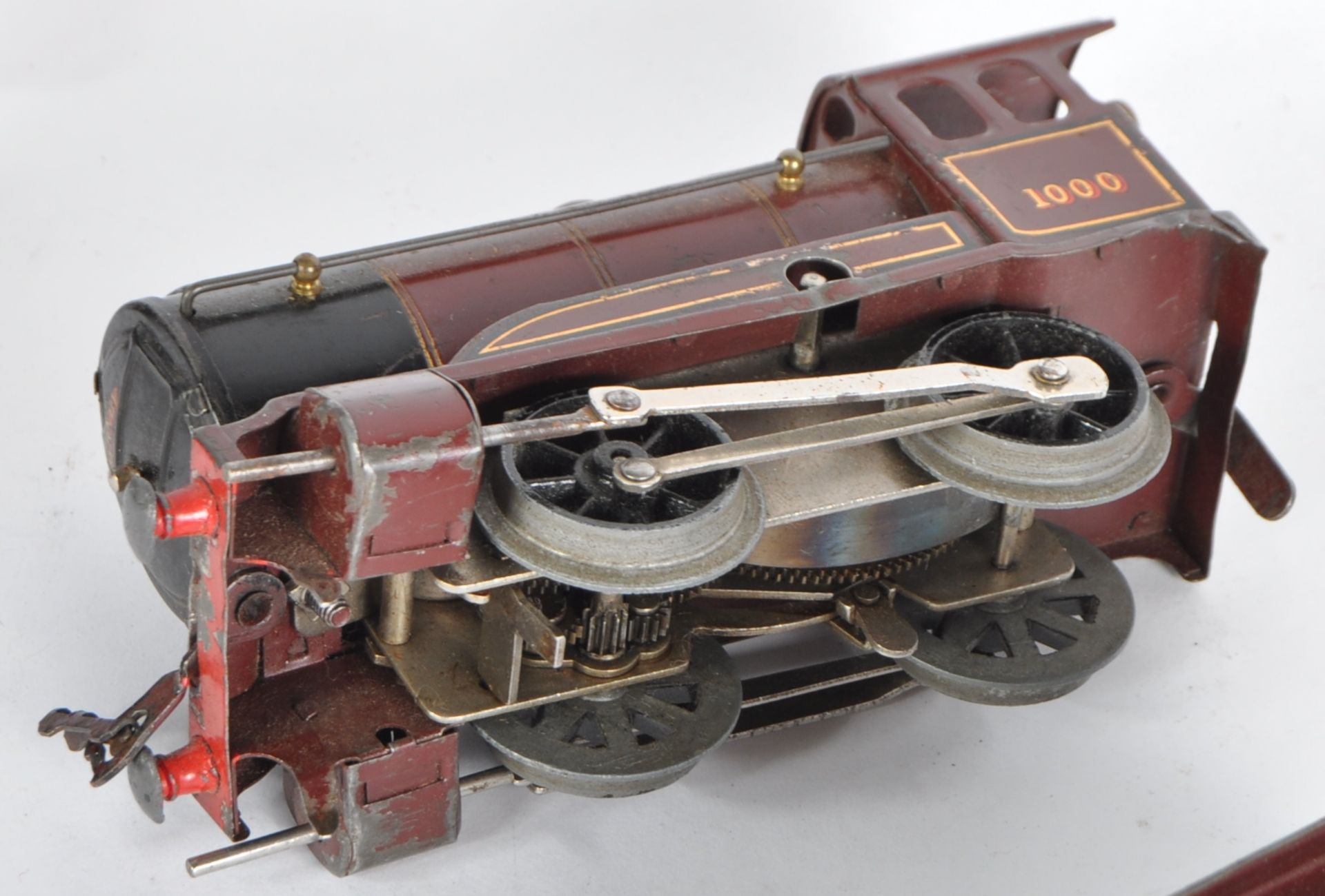 VINTAGE HORNBY O GAUGE TINPLATE CLOCKWORK LOCOMOTIVES - Image 7 of 7