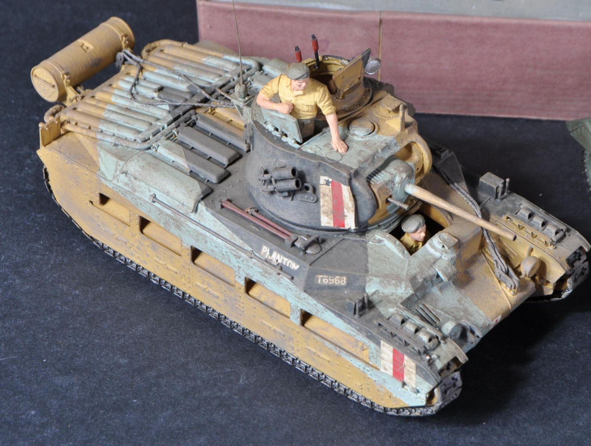 COLLECTION OF VINTAGE SECOND WORLD WAR RELATED MODEL TANKS - Image 4 of 7