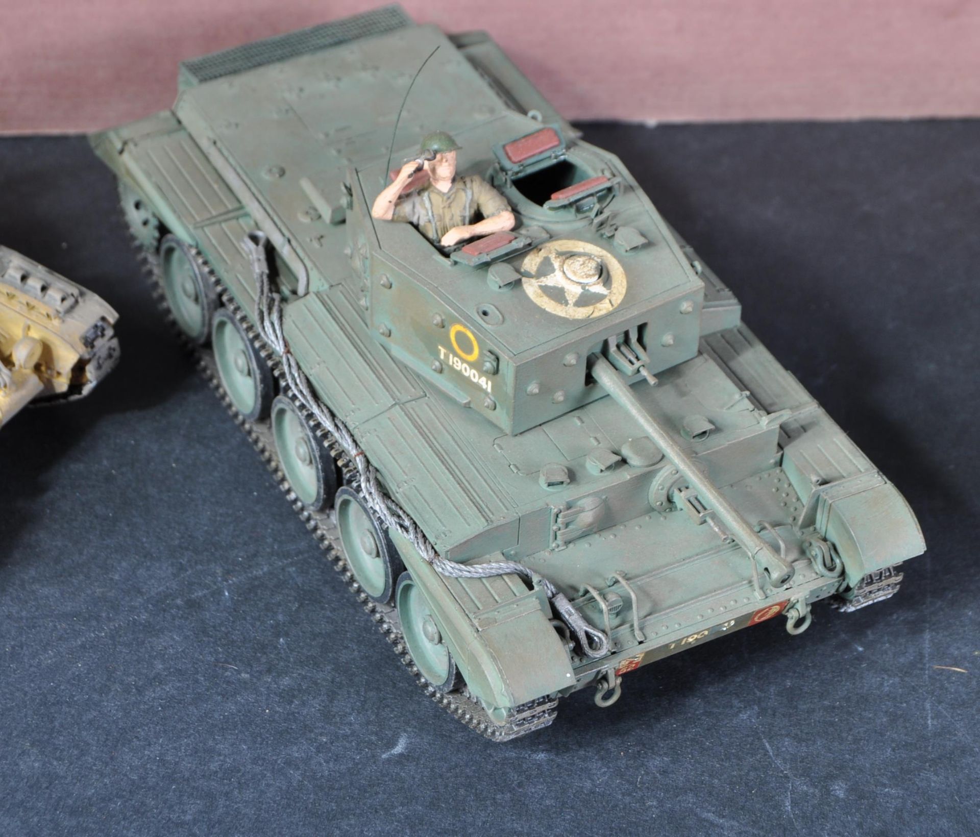 COLLECTION OF VINTAGE SECOND WORLD WAR RELATED MODEL TANKS - Image 3 of 7