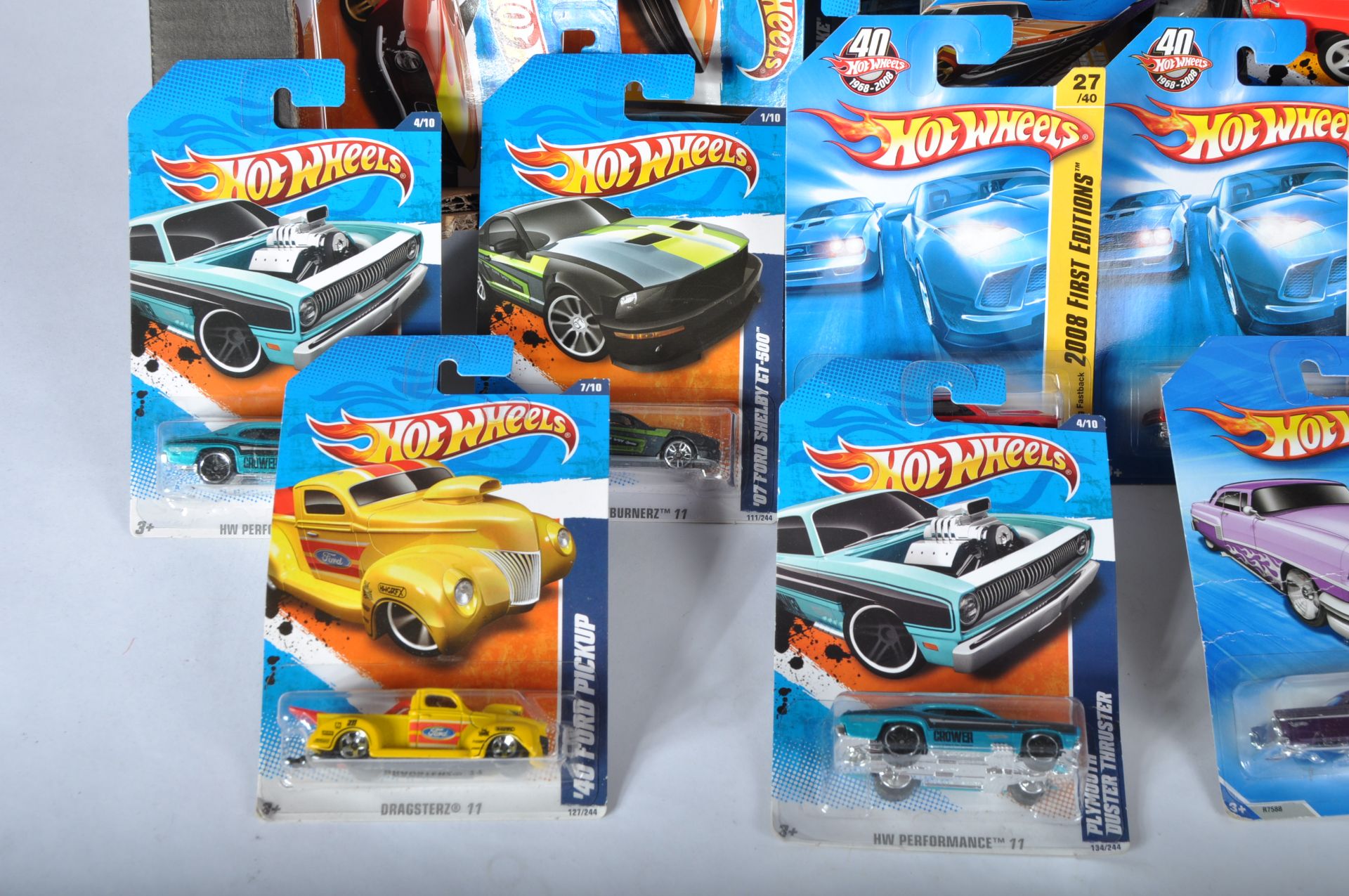 COLLECTION OF ASSORTED CARDED MATTEL HOT WHEELS DIECAST MODELS - Image 3 of 5