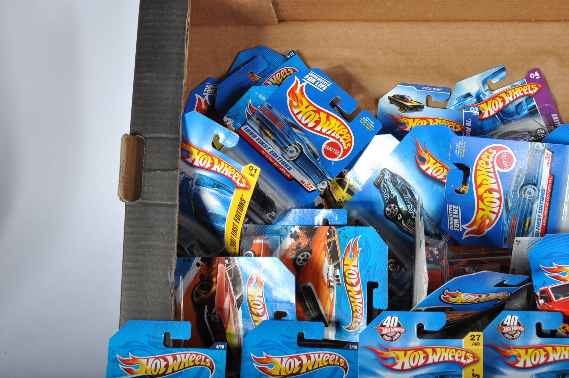 COLLECTION OF ASSORTED CARDED MATTEL HOT WHEELS DIECAST MODELS - Image 4 of 5