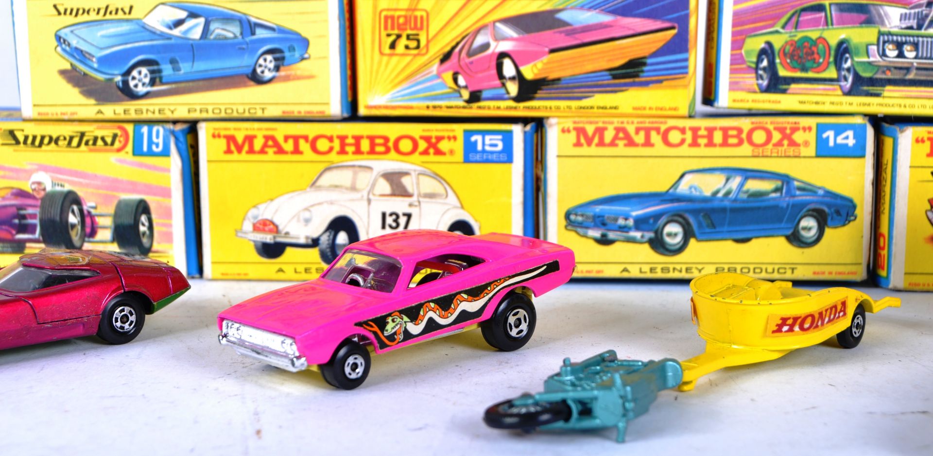 COLLECTION OF VINTAGE MATCHBOX SUPERFAST DIECAST MODEL CARS - Image 3 of 5