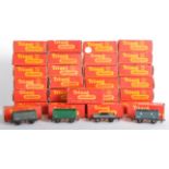 COLLECTION OF VINTAGE TRIANG 00 GAUGE MODEL RAILWAY WAGONS