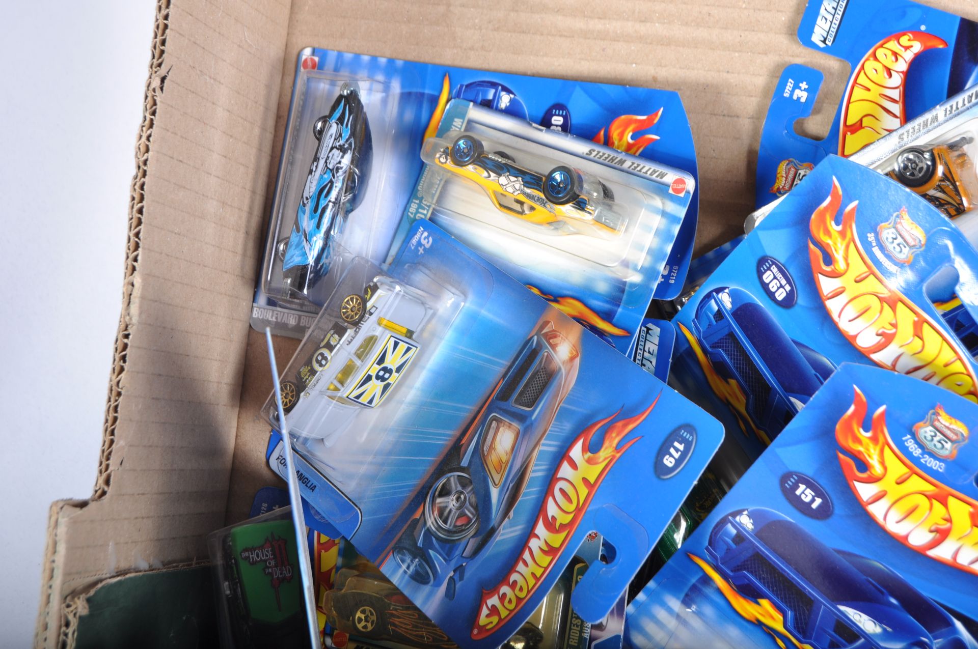 COLLECTION OF ASSORTED CARDED MATTEL HOT WHEELS DIECAST MODELS - Image 5 of 7