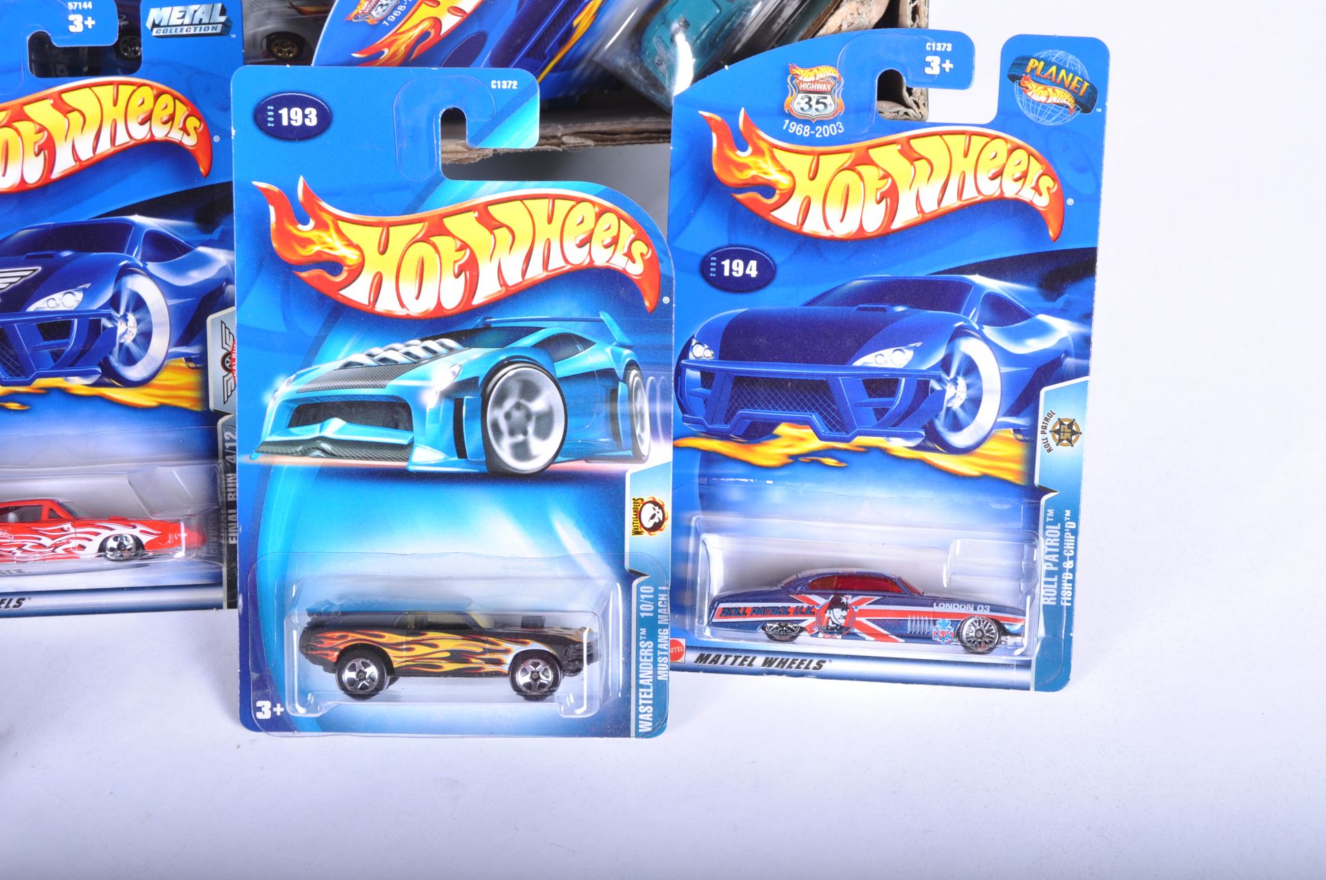 COLLECTION OF ASSORTED CARDED MATTEL HOT WHEELS DIECAST MODELS - Image 2 of 7