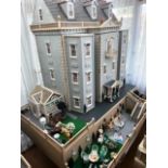 DOLL'S HOUSE - LARGE GEORGIAN MANOR WITH GARDEN - FULLY FURNISHED