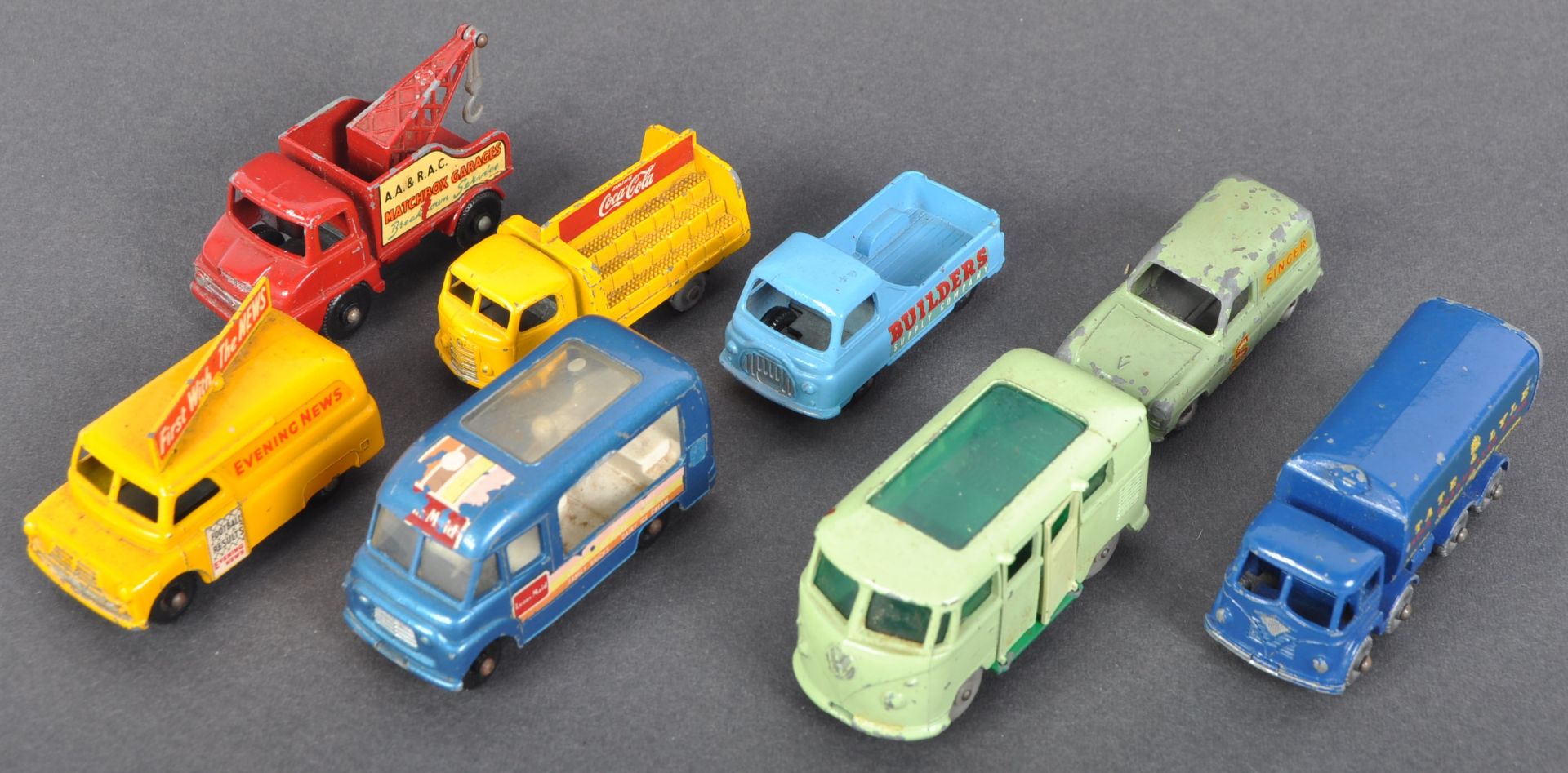 COLLECTION OF VINTAGE LESNEY MADE MATCHBOX SERIES DIECAST MODELS