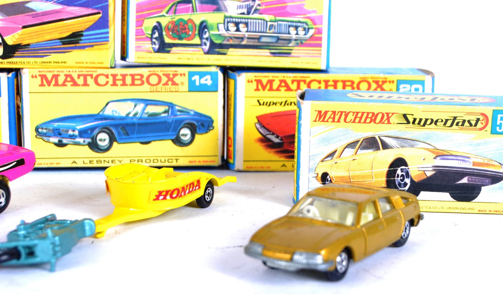 COLLECTION OF VINTAGE MATCHBOX SUPERFAST DIECAST MODEL CARS - Image 2 of 5