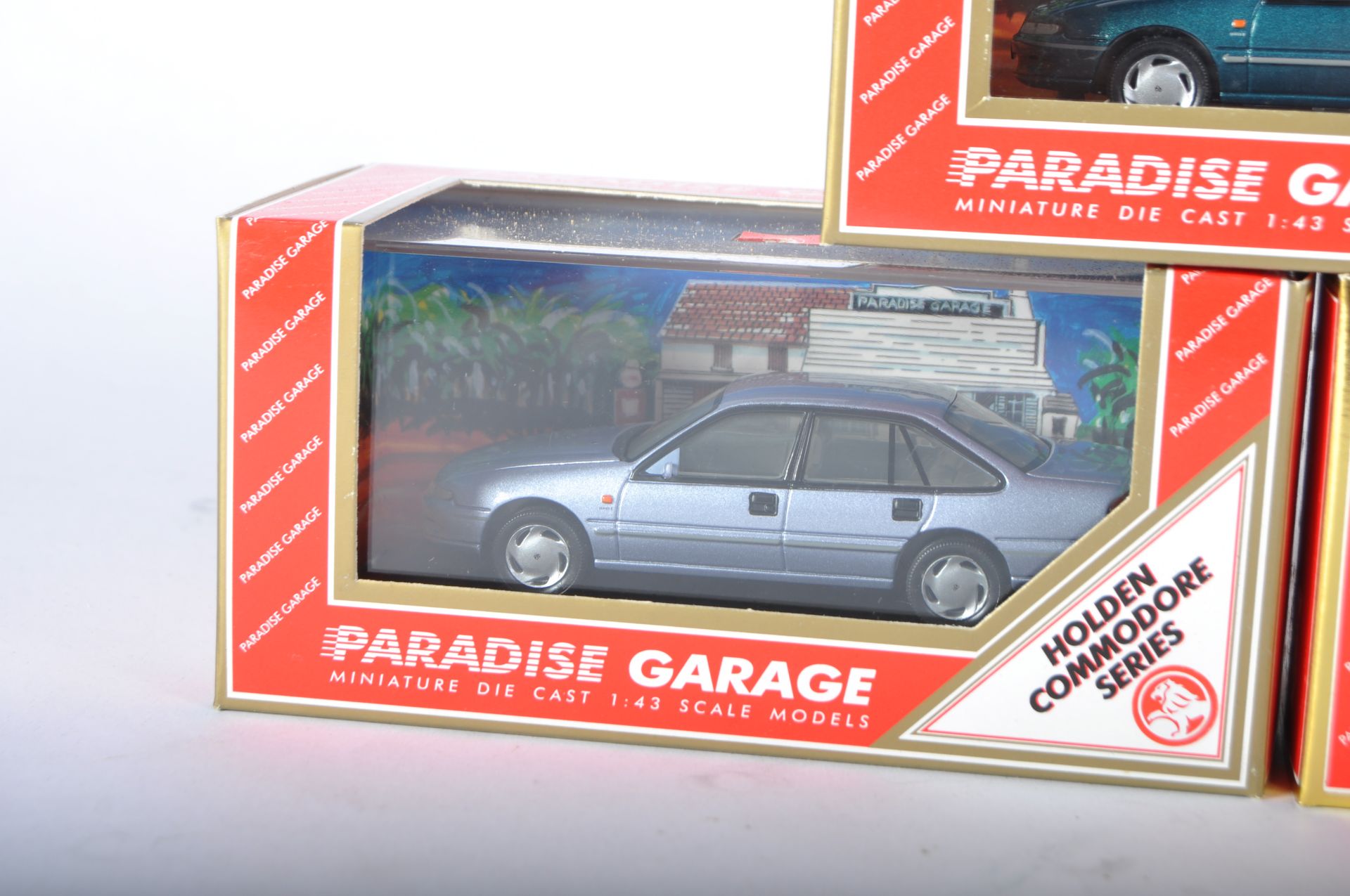 THREE VINTAGE ' PARADISE GARAGE ' 1/43 SCALE DIECAST MODEL CARS - Image 3 of 5