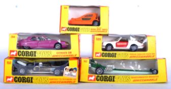 COLLECTION OF VINTAGE CORGI TOYS WHIZZWHEELS DIECAST MODELS