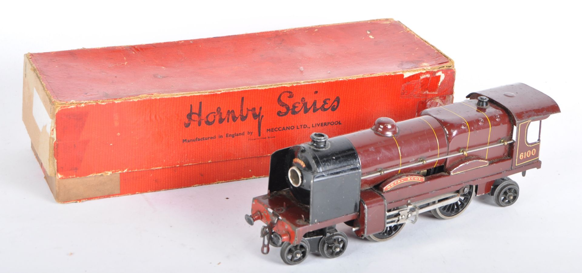 HORNBY O GAUGE MODEL RAILWAY ' ROYAL SCOT ' ELECTRIC LOCOMOTIVE