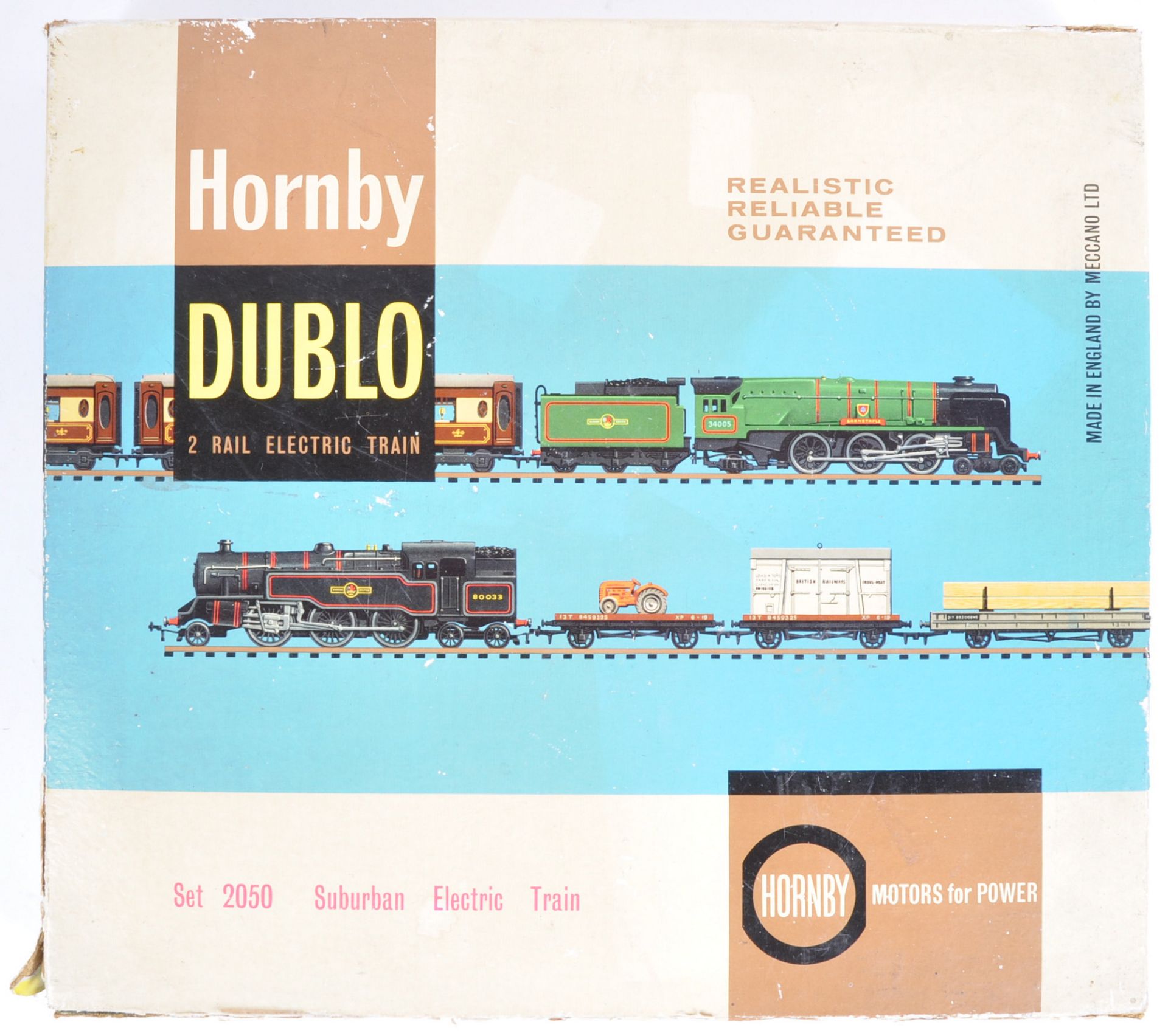 VINTAGE HORNBY DUBLO 00 GAUGE 2 RAIL SUBURBAN ELECTRIC TRAINSET