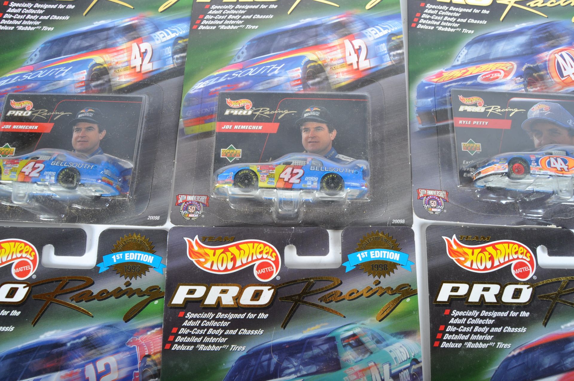 COLLECTION OF MATTEL HOT WHEELS PRO RACING DIECAST MODELS - Image 3 of 5