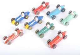 COLLECTION OF VINTAGE DINKY TOYS DIECAST RACING CARS