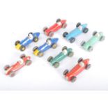 COLLECTION OF VINTAGE DINKY TOYS DIECAST RACING CARS