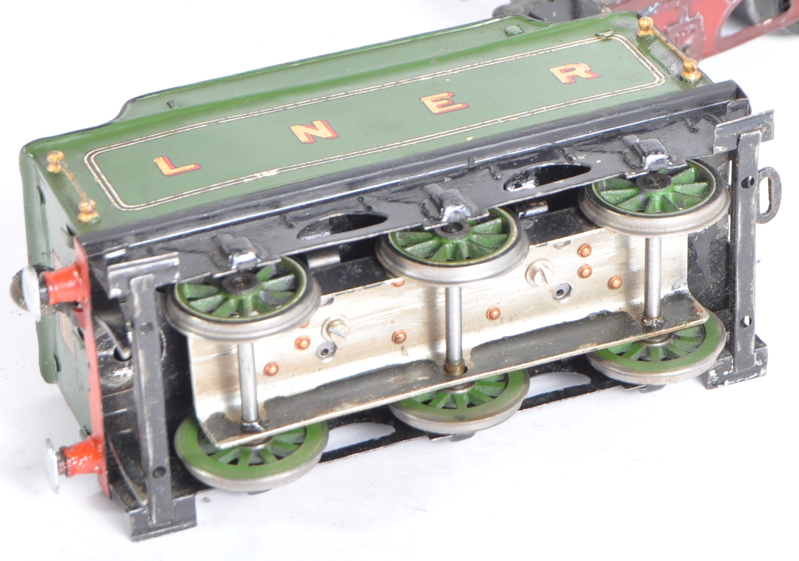 VINTAGE HORNBY O GAUGE CLOCKWORK LOCOMOTIVE & TENDERS - Bild 3 aus 5