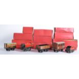 COLLECTION OF VINTAGE HORNBY SERIES O GAUGE MODEL RAILWAY