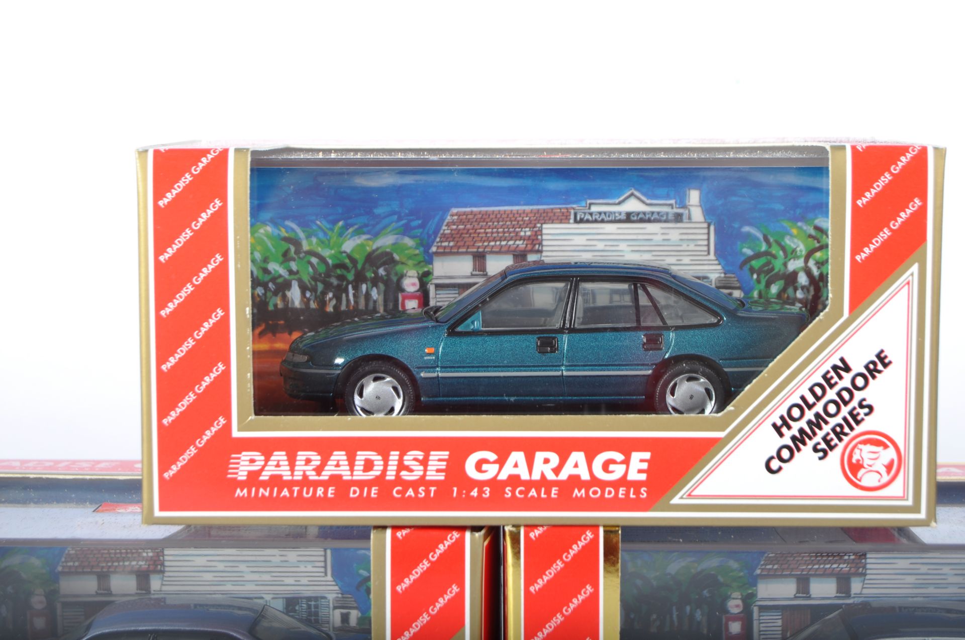 THREE VINTAGE ' PARADISE GARAGE ' 1/43 SCALE DIECAST MODEL CARS - Image 4 of 5