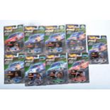 COLLECTION OF MATTEL HOT WHEELS PRO RACING DIECAST MODELS