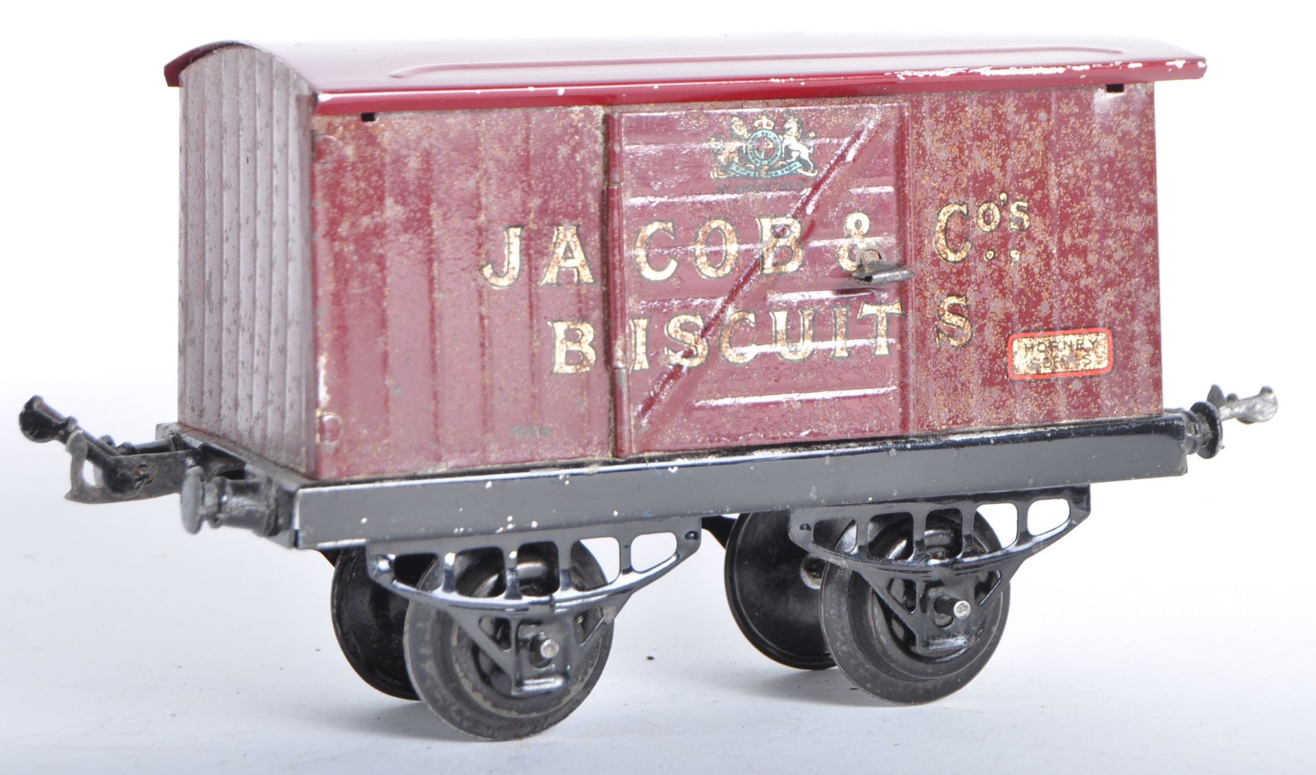 VINTAGE HORNBY O GAUGE TINPLATE ROLLING STOCK WAGON - Image 2 of 3