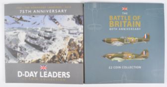 COINS - WWII SECOND WORLD WAR RELATED COIN SETS