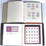 STAMPS - ISLE OF MAN - ALBUMS OF UNUSED DECIMAL £190+FV