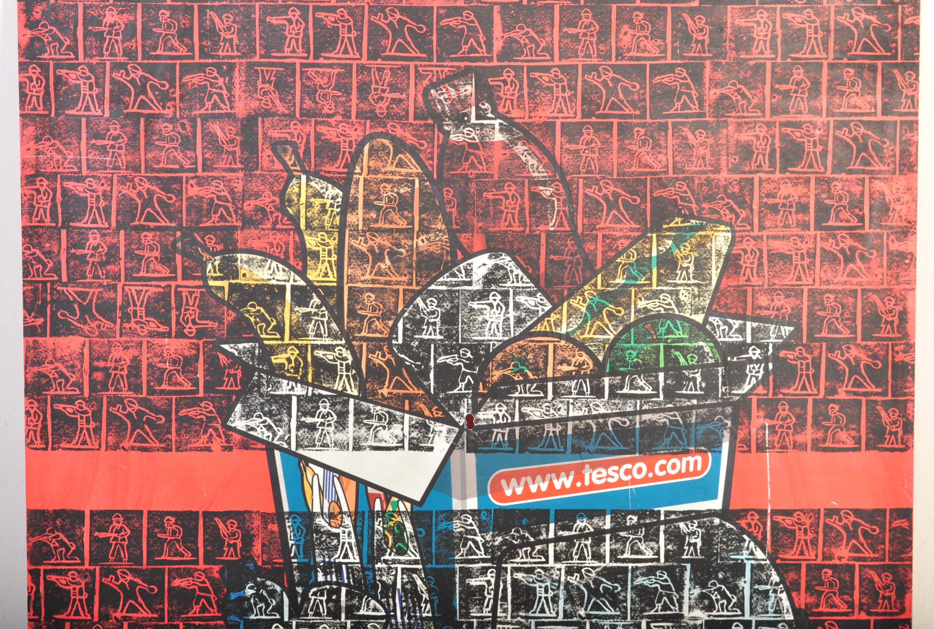 URBAN GRAFFITI - LOCAL BRISTOL ARTIST - SPRAY PAINT ON BOARD - Image 3 of 4