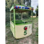 VINTAGE MID CENTURY JUVENILE FAIRGROUND RIDE TRAM