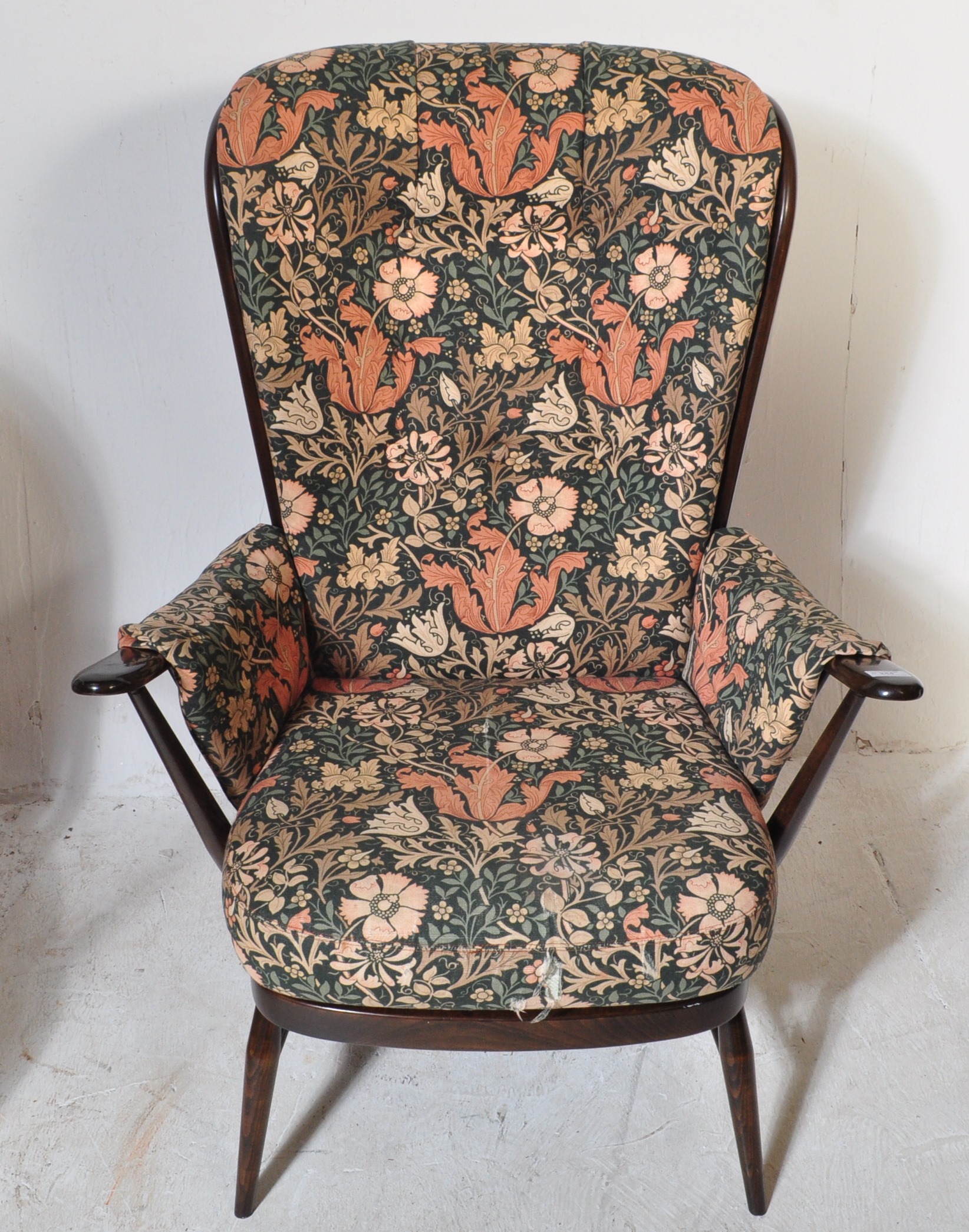 ERCOL - WINDSOR & JUBILEE - RETRO ROCKING CHAIR AND ARMCHAIR - Image 5 of 10