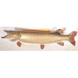 LARGE 20TH CENTURY FORMED FIBERGLASS MODEL PIKE