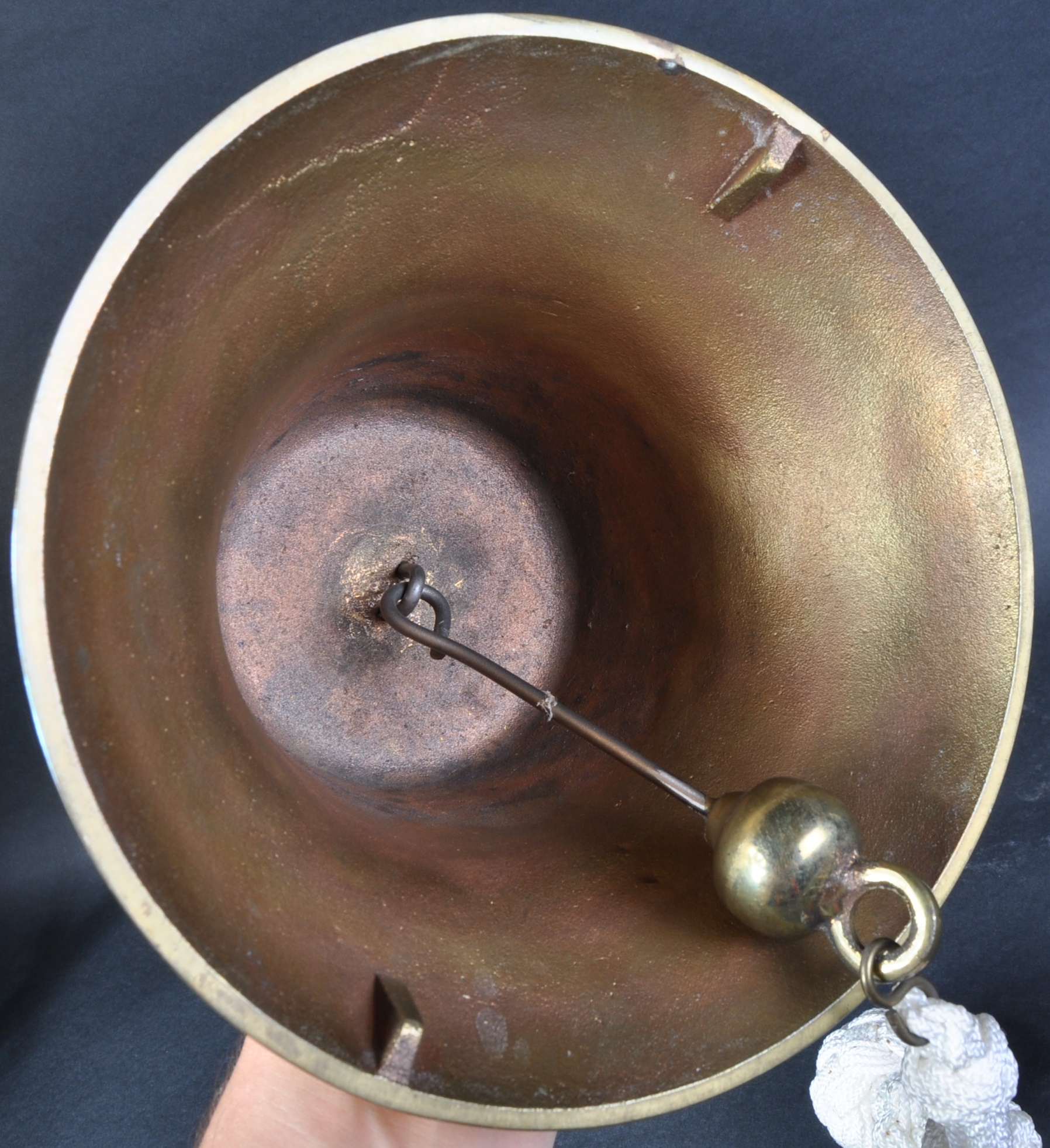 20TH CENTURY SOLID BRASS NAUTICAL SHIPS BELL - Image 5 of 5