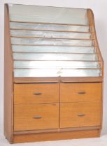 EARLY 20TH ART DECO POINT OF SALE HABERDASHERY CABINET