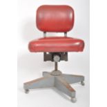 COLE-STEEL - RETRO MID CENTURY INDUSTRIAL DESK CHAIR