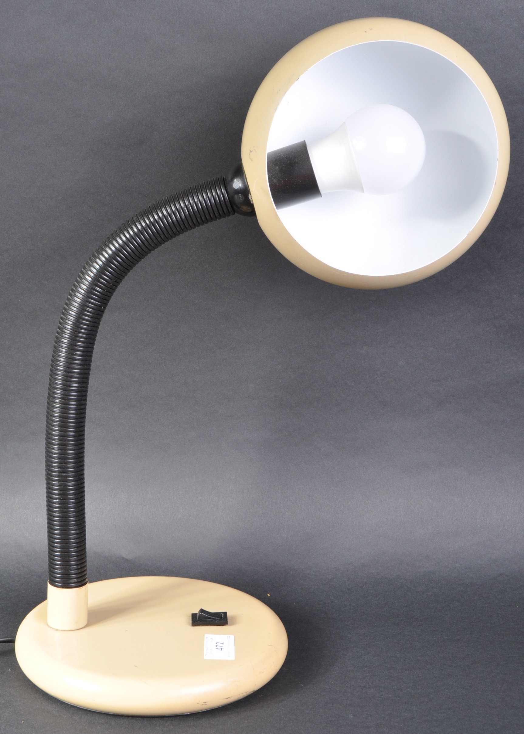 RETRO MID CENTURY GERMAN GOOSENECK ARM DESK LAMP