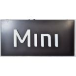 MINI - CONTEMPORARY POINT OF SALE SHOWROOM LIGHT SIGN