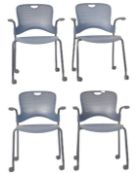 HERMAN MILLER - CAPER - MATCHING SET OF FOUR OFFICE CHAIRS