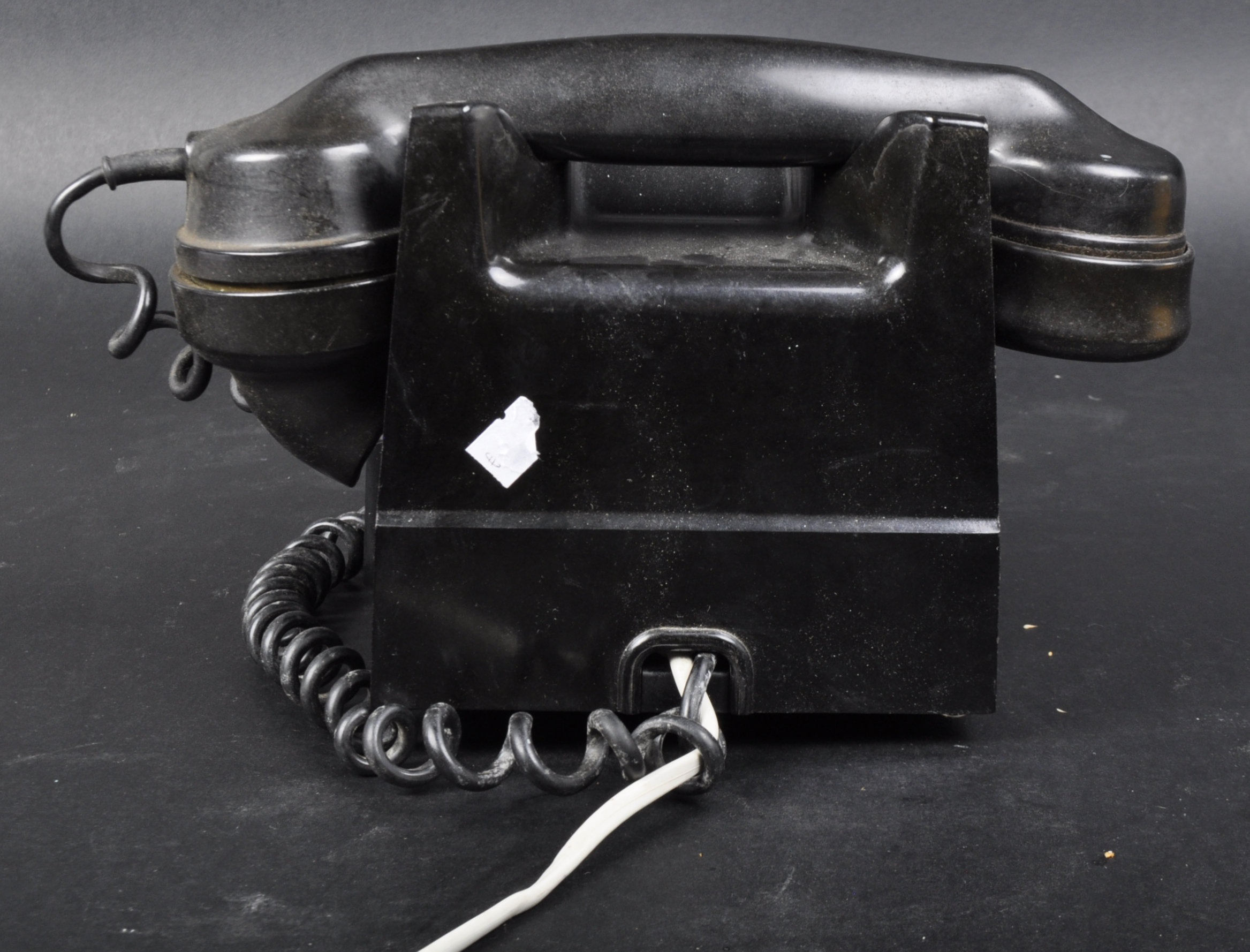 VINTAGE ART DECO BAKELITE RING DIAL TELEPHONE - Image 6 of 6