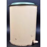 SANI-CAN - "TALA" - MID CENTURY ENAMELED PEDAL BIN