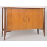 EVEREST - HELIX - MID CENTURY TEAK AND WALNUT SIDEBOARD