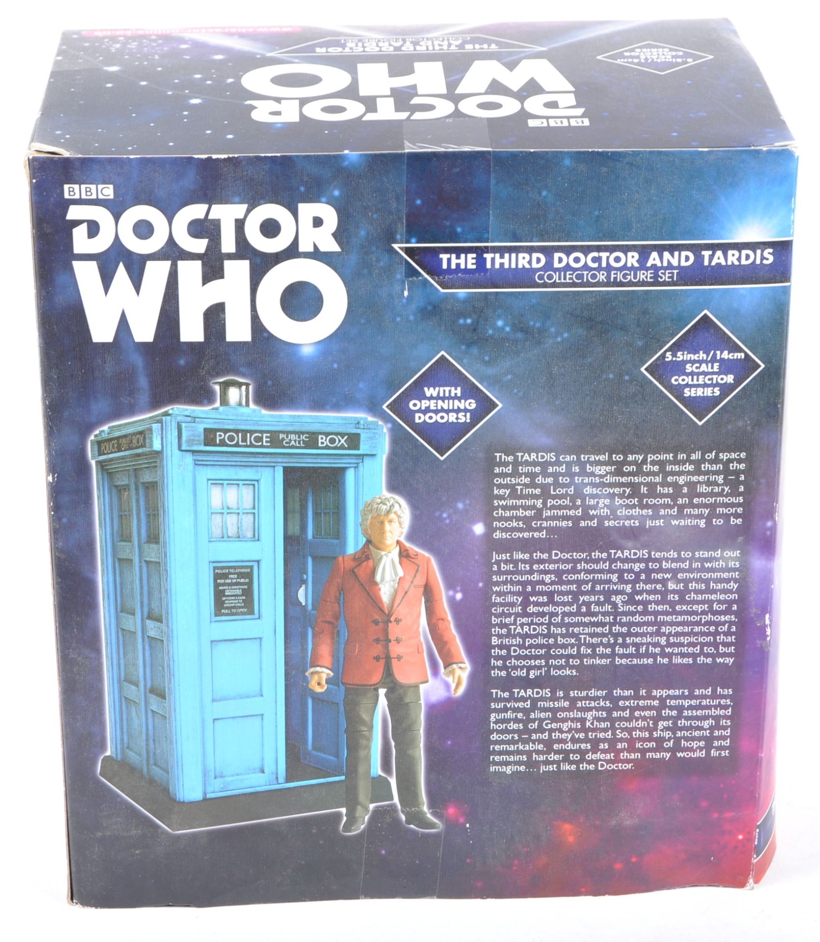 DOCTOR WHO - CHARACTER OPTIONS - THIRD DOCTOR TARDIS SET - Image 3 of 3