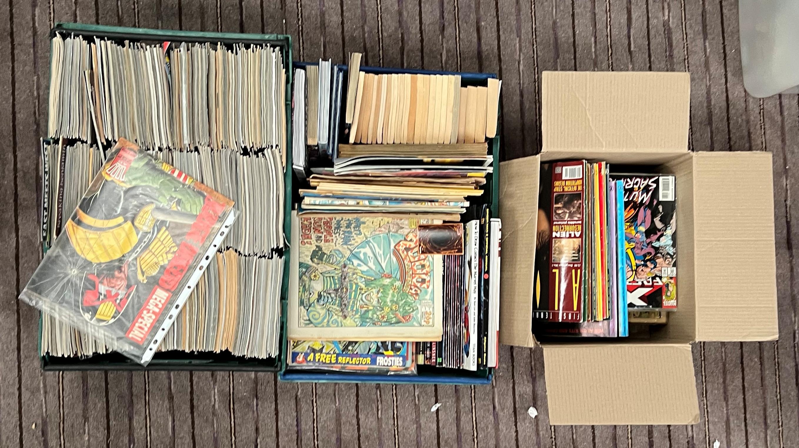 Comic Books / Graphic Novels - a LARGE collection of assorted comic ...
