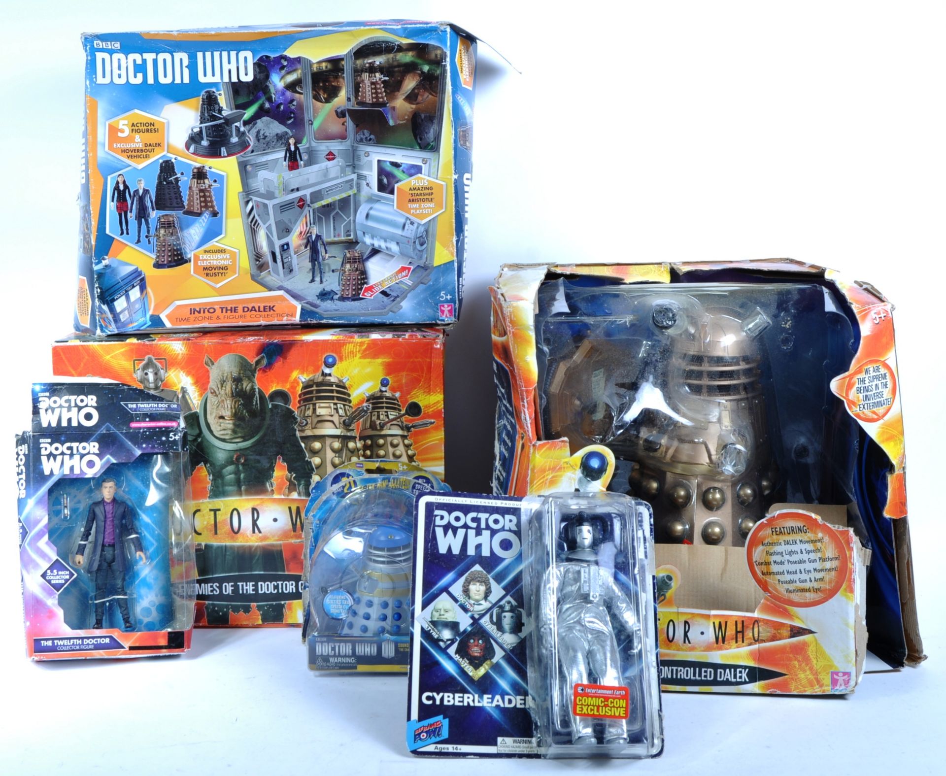 DOCTOR WHO - COLLECTION OF ASSORTED ACTION FIGURES