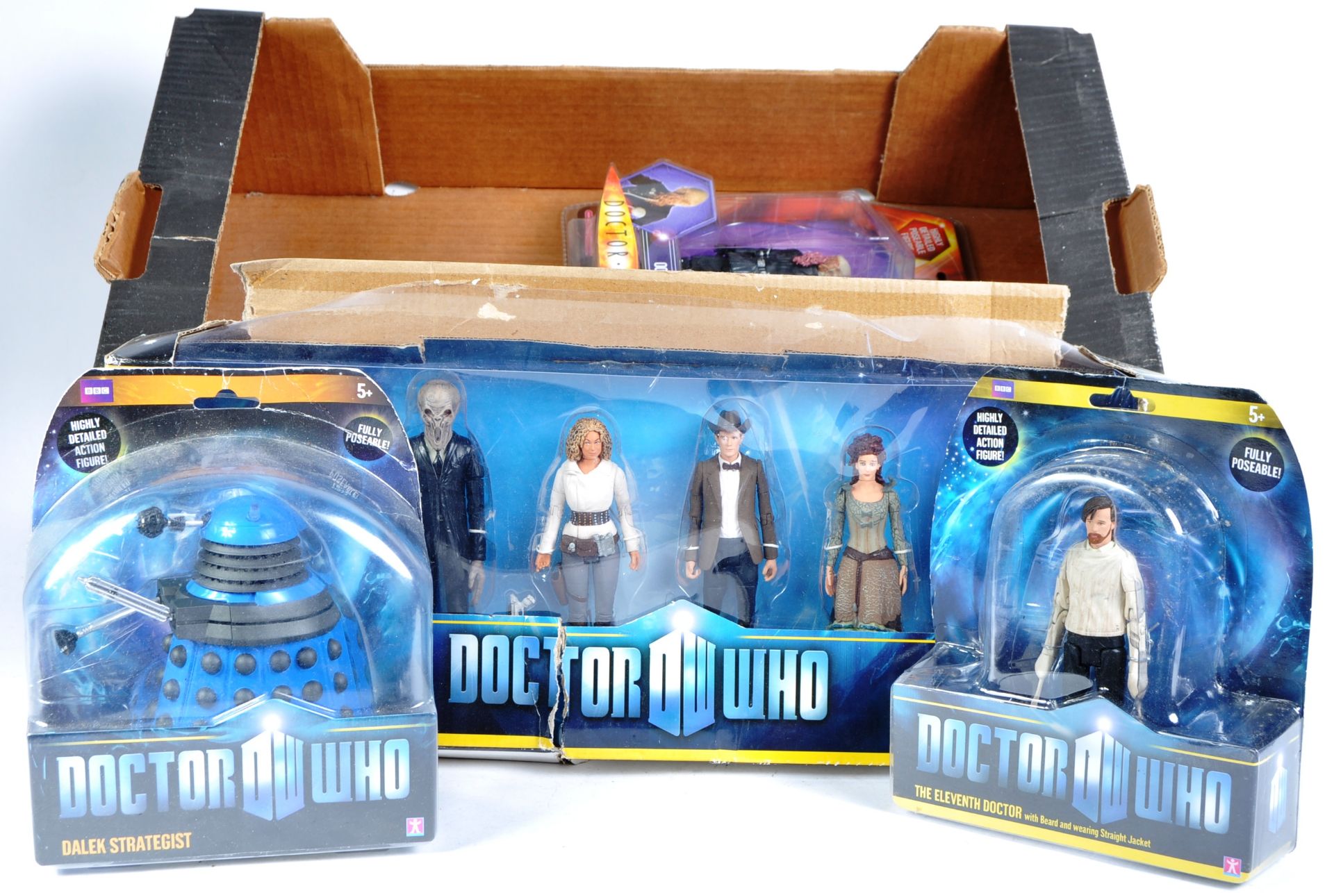 DOCTOR WHO - COLLECTION OF ASSORTED BOXED ACTION FIGURES