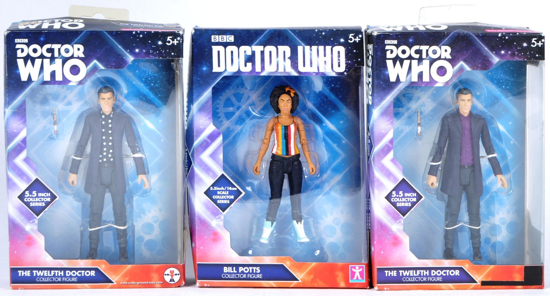 DOCTOR WHO - CHARACTER OPTIONS - TWELFTH DOCTOR ACTION FIGURES