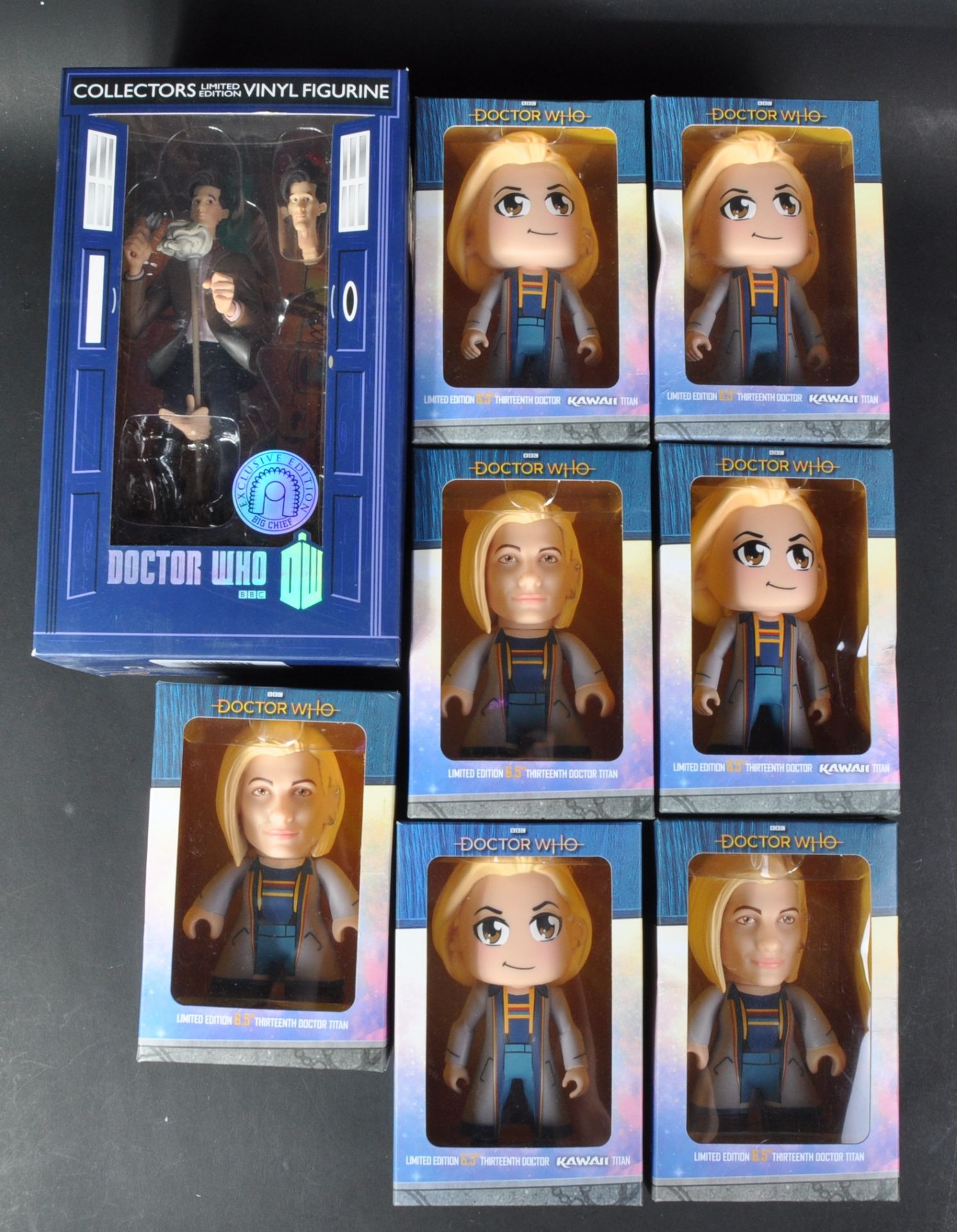 DOCTOR WHO - VINYL ACTION FIGURES - FACTORY SEALED