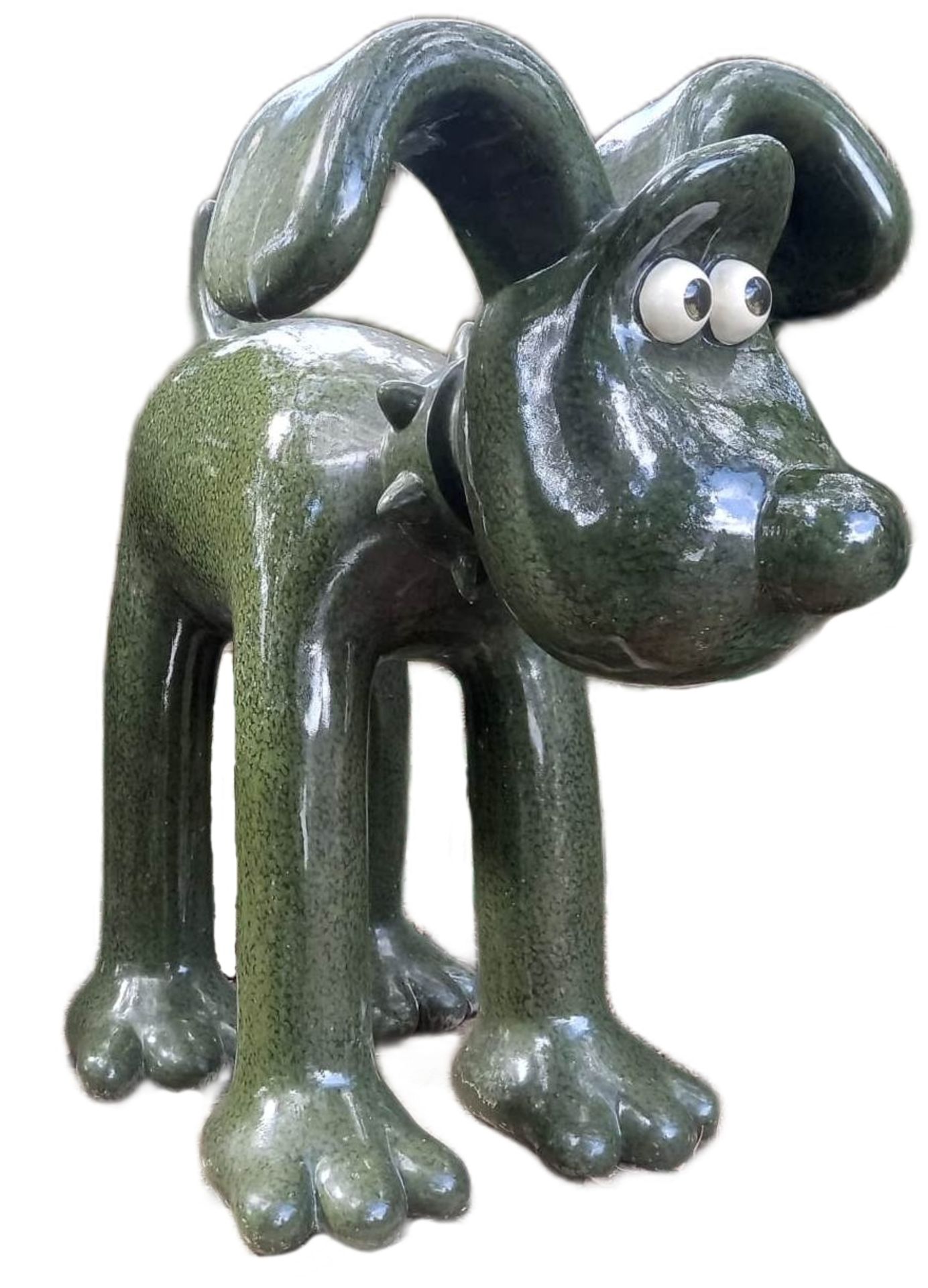 GROMIT UNLEASHED - ' BUSHED ' BY DAVID INSHAW - ORIGINAL TRAIL GROMIT