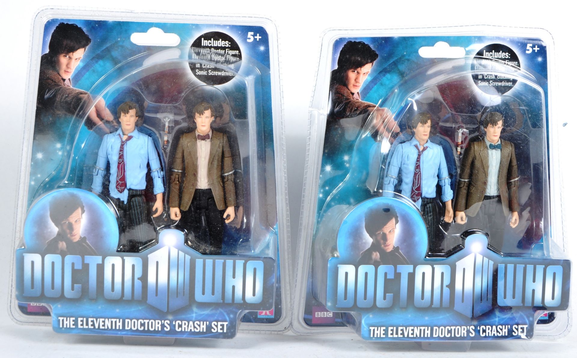 DOCTOR WHO - CHARACTER - ' CRASH SET ' BOXED ACTION FIGURES